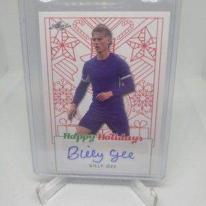 Billy Gee 2023 Leaf ' Holiday Happy ' Signature Insert #BA-BG1